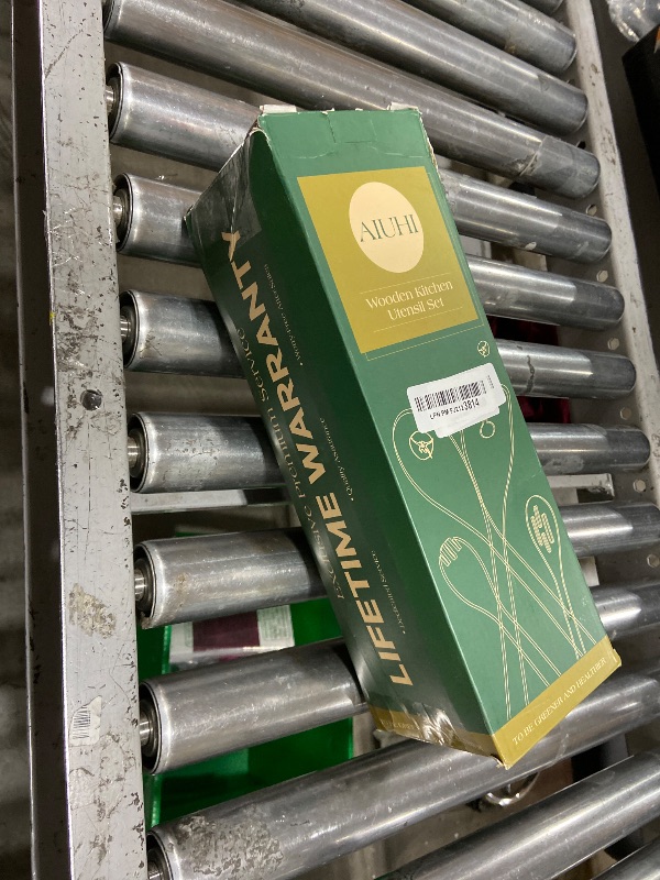 Photo 1 of 10 Pack Wooden Utensils for Cooking, Wood Utensil Set for Kitchen, Teak Wooden Spoon for Cooking, Non-Stick Spatula Ladle