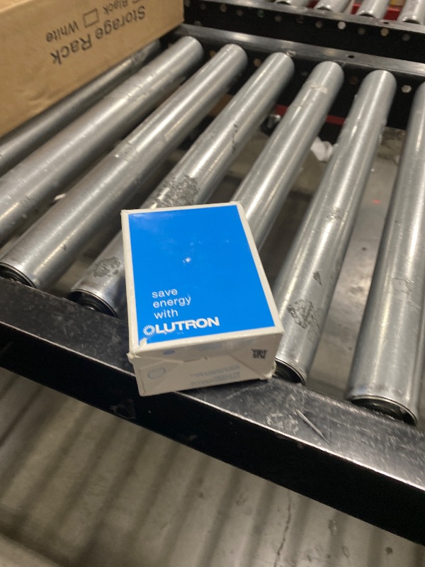 Photo 1 of Lutron Caseta Smart Fan Speed Control Switch (Smart Hub Required), Single-Pole Lutron Caseta Switch for Fans, PD-FSQN-WH, White