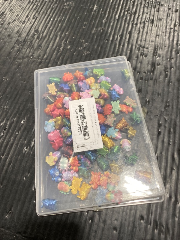 Photo 1 of pkaoakyo 150Pcs 3D Printed Miniature Animals - Owl, Frog, Rhinoceros, Spider, Turtle - 2cm Figurines with Gradient Colors, Safe & Eco-Friendly Material for Home, Car, and Office Deco