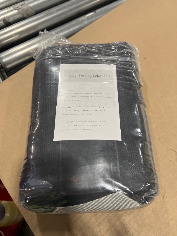 Photo 1 of 10 Set Compression Packing Cubes for Travel Essentials,Compressible Expandable Packing Cubes for Suitcase,OlarHike Luggage Organizer Bags for Travel,Handy Helper for Organizing Clothes(Black)