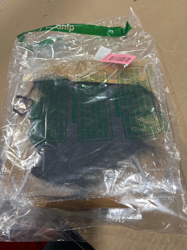 Photo 1 of 10 Pcs Fake Beards Costume Old Man Mustache Costume for Jesus Beard Halloween Funny Facial Hair Accessories with Adjustable Elastic Rope for Men Party Cosplay Supplies