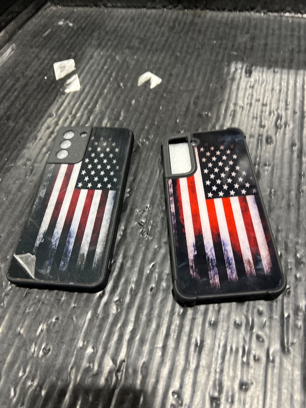Photo 1 of   2  ZHEGAILIAN for Samsung Galaxy S21 Case, Military-Grade Protection, All-Around Shockproof Corners, Anti-Scratch Phone Case for Samsung Galaxy S21 - Old Flag
