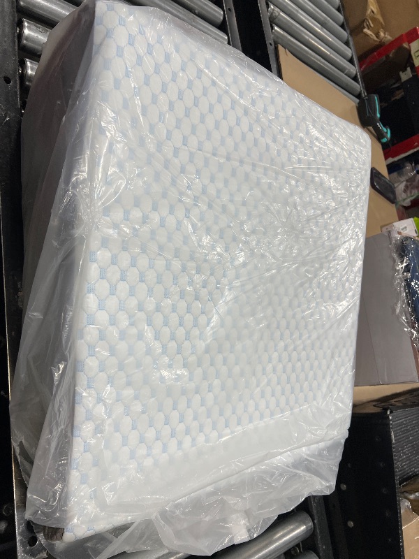 View 2 of  Bed Wedge Pillow for Sleep Apnea, FSA Eligible Acid Reflux, and Back Pain Relief, with Chic Jacquard Cover - Headboard Wedges for Sleeping (Standard Width 7.5" Height)