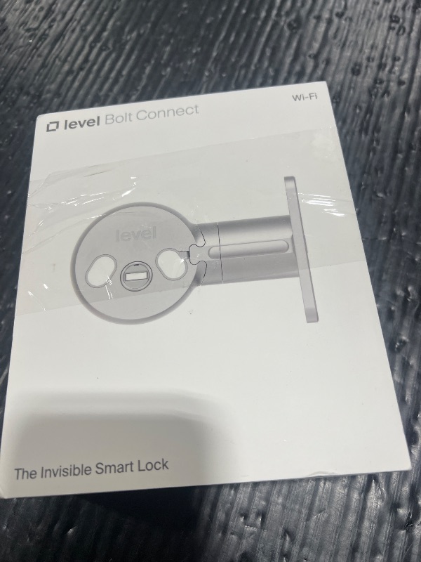 Photo 1 of Level Bolt (Wi-Fi) Smart Deadbolt - Make Your Lock Smart & Keep Existing Hardware and Keys - Lock/Unlock from Anywhere - Level App for iOS & Android - Works with Apple Home, Alexa & Google, White