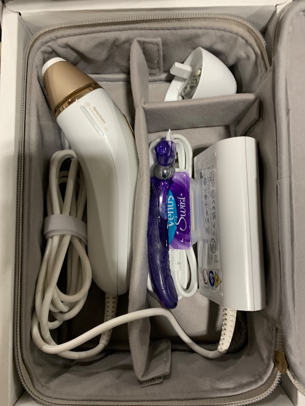 Photo 1 of Braun IPL Silk·Expert Pro 5 PL5157 Latest Generation IPL, Permanent Visible Hair Reduction, at-Home Hair Removal System with Soft Pouch and Precision Head