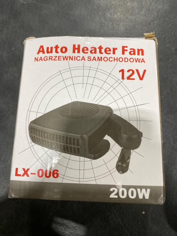 Photo 1 of Car Heater, 12V Portable Car Heaters for Vehicle, Car Heater That Plugs Into Cigarette Lighter, 2 in 1 Heating & Cooling Fast Windshield Defrost Defogger