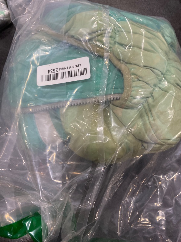 Photo 1 of Lelepet Dog Coat Warm Dog Winter Coat Waterproof Dogs Jacket with Harness Built in Reflective Pet Fleece Vest Zip-Up Cold Weather Coats for Medium Dogs Turtleneck Windproof Dachshund Mint Green M