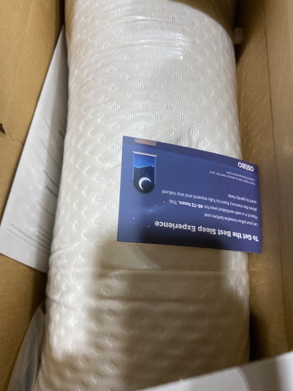 Photo 1 of Osteo Cervical Pillow for Neck Pain Relief, Hollow Design Odorless Memory Foam Pillows with Cooling Case, Adjustable Orthopedic Bed Pillow for Sleeping, Support for Side Back Sleepers
