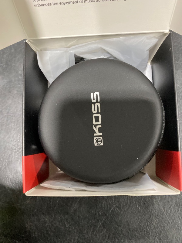 Photo 1 of Koss Porta Pro Wireless 2.0 Bluetooth On-Ear Headphones, 20+ Hour Battery, USB-C Charging, Microphone, Analog Audio Pass Through, Retro Style, Black