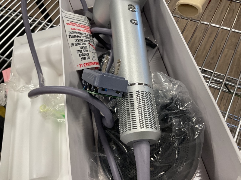 Photo 1 of Cosy Companions High-Speed Ionic Hair Dryer, 150000 RPM Brushless Motor for 2-5Min Fast Drying, Low Noise Blow Dryer Reduces Frizz & Heat Damage, Lightweight Hair Dryer with Diffuser & Nozzle, Silvery