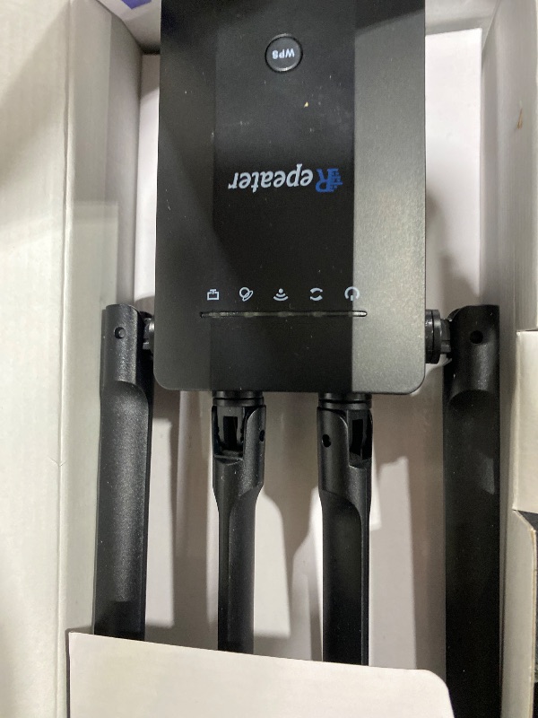 Photo 1 of 2026 New WiFi Extender Signal Booster for Home, 17k+sq.ft Long Range WiFi Repeater Wireless Routers Signal Amplifier, Mesh WiFi 15X Faster Access Point with Ethernet Port, 5 Working Modes