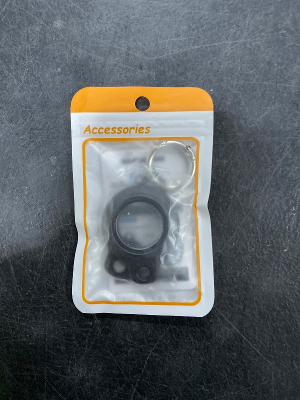 Photo 1 of 1|2|4 Pack IPX8 Waterproof Holder Case for AirTags 2nd 2026 & AirTags 1st 2021 with Keychain,for AirTags GPS iTem Finder,Men's Women's Keyrings & Keychains,Cover for Dog,Kids,Car Key,Luggage -Black