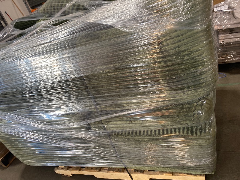 Photo 1 of 109.4” Modular Sectional Sofa, Convertible Sofa Bed, No Assembly Required Cloud Couch with Deep Seat, Modern L-Shaped Boneless Sofa for Living Room (Green)