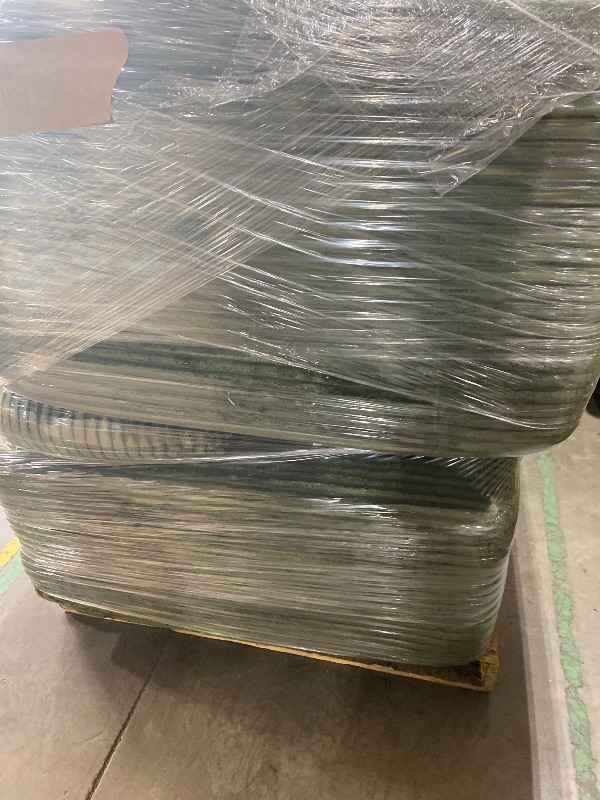 Photo 1 of 109.4” Modular Sectional Sofa, Convertible Sofa Bed, No Assembly Required Cloud Couch with Deep Seat, Modern L-Shaped Boneless Sofa for Living Room (Green)