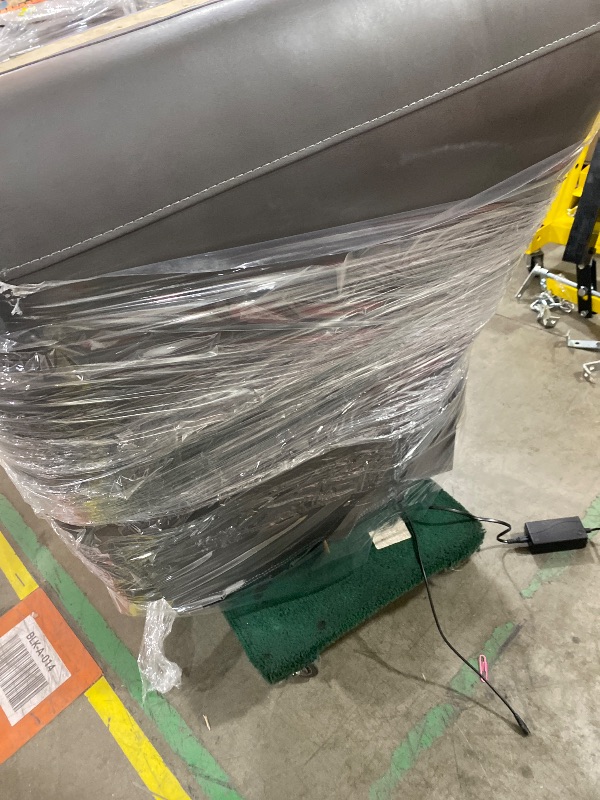 Photo 1 of GarveeHome Power Lift Recliner Chair Sofa, PU Leather Reclining with Charging Ports, Cup Holders, Electric Stand Assist for Elderly, Home Theater Seating with Remote for Living Room, Grey