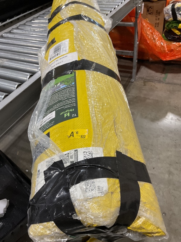 Photo 1 of Heyroll Artificial Turf Grass Indoor Outdoor 7 ft x 15 ft, 0.8 inch Realistic Synthetic Fake Grass, Artificial Lawn Rug Dog Pets Mat, Turf Carpet for Patio Landscape Backyard, Custom Size