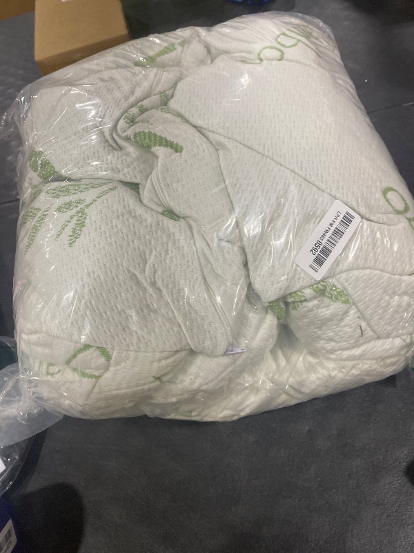 Photo 1 of HOXXME Body Pillow for Adults Shredded Memory Foam Long Full Body Pillow for Sleeping with Breathable Cover Firm Hug Large Pillows for Side/Back Sleepers 20x54