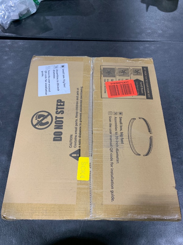 Photo 1 of ZMISHIBO Ceiling Fans with Lights and Remote, 19.7'' Low Profile Ceiling Fan, 3000-6000K Dimmable Modern Flush Mount LED Fan Light, 6 Wind Speeds, Black Fandelier Ceiling Fans for Bedroom