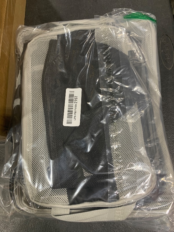 Photo 1 of 10 Set Compression Packing Cubes for Travel Essentials,Compressible Expandable Packing Cubes for Suitcase,OlarHike Luggage Organizer Bags for Travel,Handy Helper for Organizing Clothes(Black)