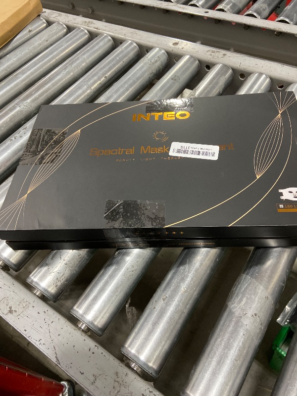 Photo 1 of INTEO Red Light Therapy for Face, 3 Modes Portable Led Face Mask Light Therapy with Remote, Near-infrared 850 Red Light Mask with Timing Function, Led Light Therapy At Home 180 LED Beads