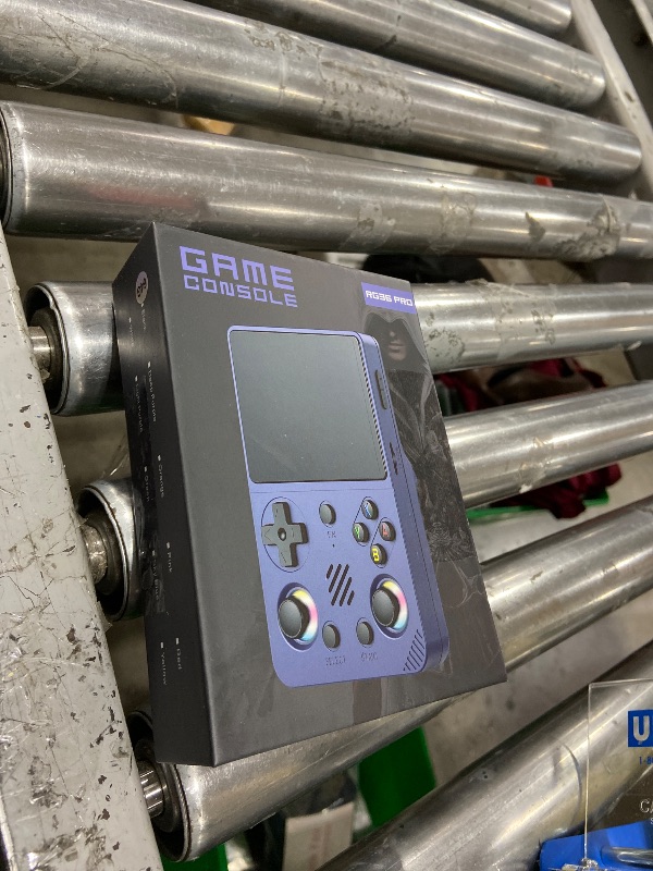 Photo 1 of Rhesusco RG36PRO Handheld Game Console - Support 30000+Classic Games, 64G TF Card, Open Source System, 3.5-Inch Screen, 3000mAh Battery, Portable Console for Travel, Gift for Adult or Partner-Black