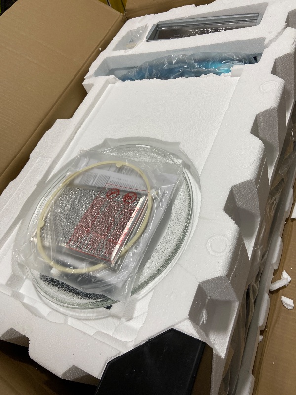 Photo 1 of Midea MOR17BSA-SS 1.7 Cu.ft. Over The Range Microwave Oven with Smart Touch Panel, Auto Cooking Menu, 1000 W, 300 CFM Ventilation, in Stainless Steel