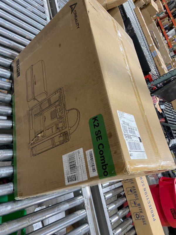 Photo 1 of Creality K2 SE Combo 3D Printer, Support Multicolor Printing with CFS, 500mm/s High-Speed, Smart Auto Leveling, Solid Metal Build Frame, Fully Assembled, Next-Gen Extruder, 220×215×245 mm Build Volume