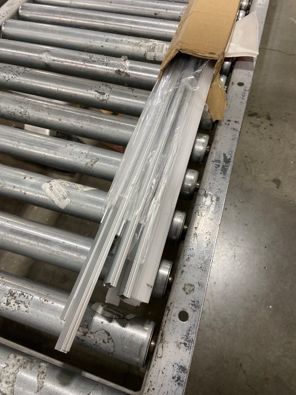 Photo 1 of hunhun 20-Pack 6.6ft/ 2Meter U Shape LED Aluminum Channel System with Milky Cover, End Caps and Mounting Clips, Aluminum Profile for LED Strip Light Installations, Very Easy Installation