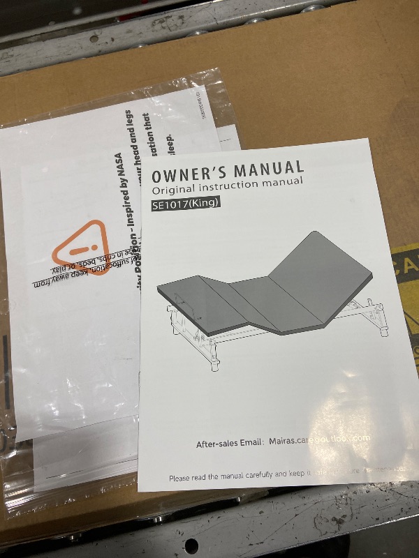 Photo 1 of Sealy Ease Adjustable Base Split King