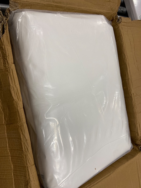 Photo 1 of DRKSBESTO White 7 Mil Ice Rink Liner -Backyard Ice Rink Kit Liner- Outdoor Ice Rink Liner DIY Backyard Rink Tarp for at Home Hockey Practice & Ice Skating Training