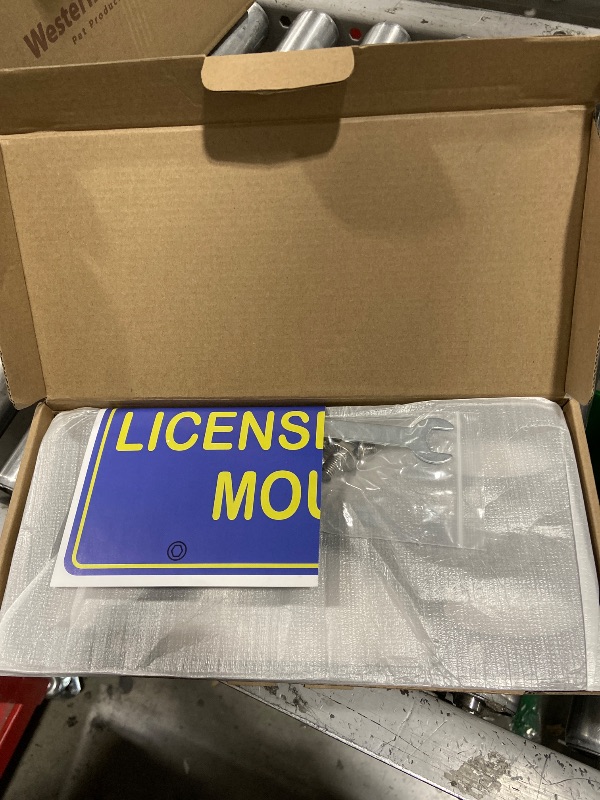 Photo 1 of No Drill License Plate Holder Compatible with BMW X6 [F16] 2015-2025 Front Tow Hook License Plate Mount Bumper Bracket Holder Car Tag Frame Adapter Accessories