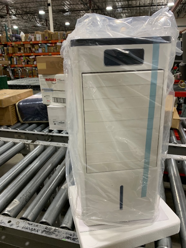 Photo 1 of Feculs Portable Air Conditioners No Windows Needed, 3-IN-1 Swamp Cooler, Evaporative Air Cooler, 4 Modes & 3 Speeds, 2-Gal Water Tank for Long Cooling, Max 20 FT/S Remote Control, 12 Hours Timer