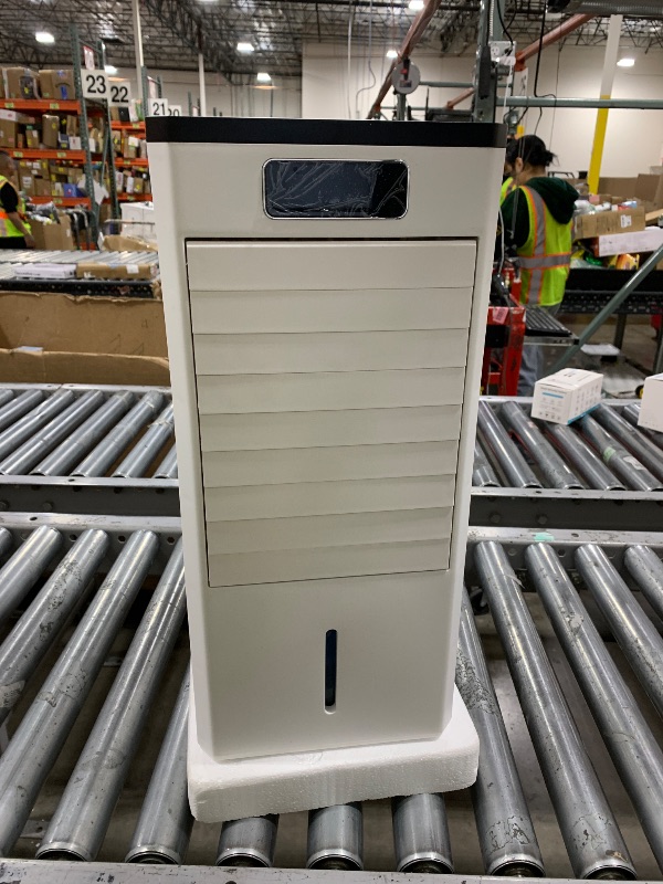 Photo 1 of Feculs Portable Air Conditioners No Windows Needed, 3-IN-1 Swamp Cooler, Evaporative Air Cooler, 4 Modes & 3 Speeds, 2-Gal Water Tank for Long Cooling, Max 20 FT/S Remote Control, 12 Hours Timer