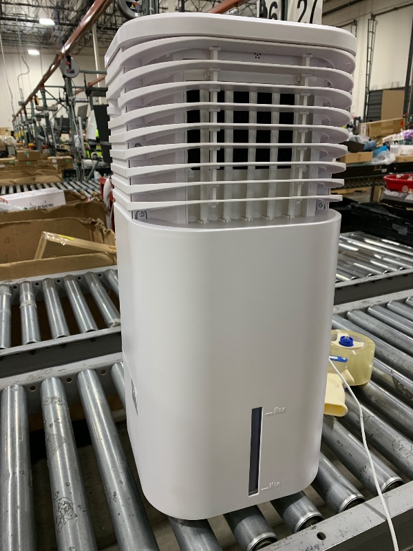 Photo 1 of FLOWBREEZE 24" Windowless Portable Air Conditioner, 15H Timer&120°Oscillation, 3-IN-1 Portable AC Unit with Remote, 2Gal Tank, 3 Modes & Speeds, Ultra-Quiet Ventless Swamp Cooler for HomeOffice, Milk