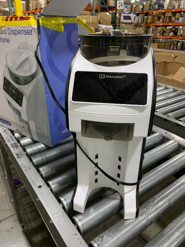 Photo 1 of Mercalon Instant Formula Maker, Fast and Customizable Formula Dispenser Machine with Accurate Temperature Control for Baby, Automatic Powder Blending for All Brands of Bottle and Formula, Black/White