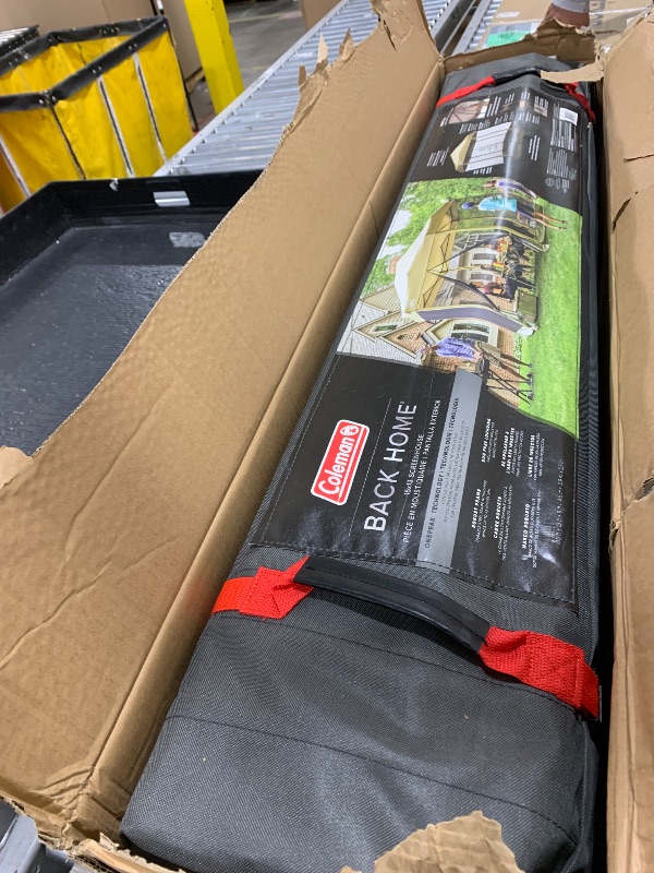 Photo 1 of Coleman Back Home Screened Canopy Tent with Instant Setup, Outdoor Gazebo for Bug-Free Lounging, Fits Over Picnic Tables, Ideal for Parties, Events, Tailgates, Dining, & More