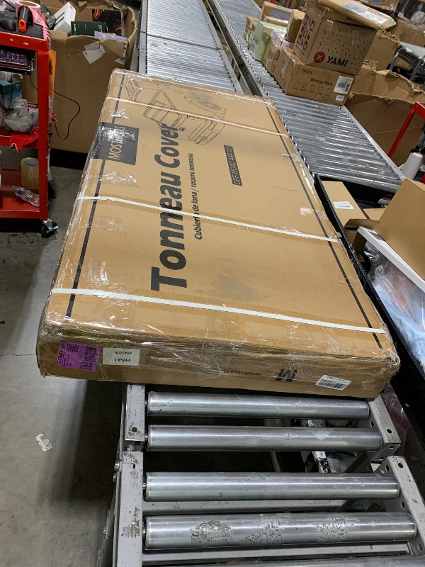 Photo 1 of MOSTPLUS Tri Fold Hard Truck Bed Tonneau Cover Compatible with 2016-2023 Toyota Tacoma Fleetside 3-Fold Aluminum Bed Cover-6FT 73.7Inch