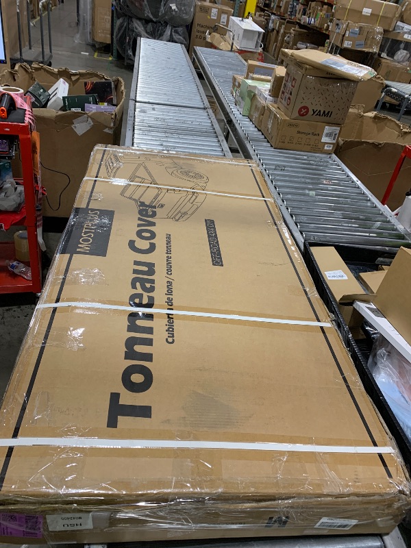 Photo 1 of MOSTPLUS Tri Fold Hard Truck Bed Tonneau Cover Compatible with 2016-2023 Toyota Tacoma Fleetside 3-Fold Aluminum Bed Cover-6FT 73.7Inch