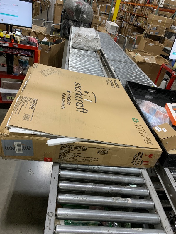 Photo 1 of Storkcraft Next Porto Twin Bed (Natural) – GREENGUARD Gold Certified Fits Standard Twin Mattress, Sleek and Elegant Design, Easy to Assembly, Easy-to-Match Style