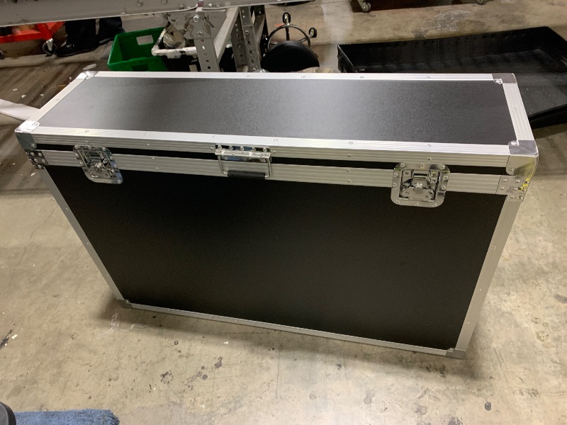 Photo 1 of QIXZOCV MWE 43 Inch Mobile Digital Signage Display Touchscreen Kiosk with Flight Case, Portable LCD Screen with Screen Mirroring App Publishing, Advertising Display Poster, Android OS