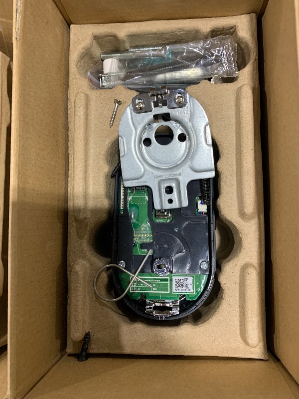 Photo 1 of Yale Matte Black Keyed Deadbolt Smart Lock with Google Matter, YRD510-MT1-BLK