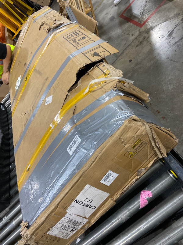 Photo 1 of DWVO 8x10 FT Outdoor Storage Shed, 544 cuft Plastic Storage Shed with Floor & Lockable Door, All-Weather Tool Garden Shed with Window & Vent for Patio Furniture, Lawn Mower, Bike, Pool Supplies, Gray