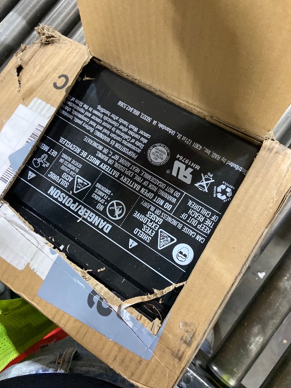 Photo 1 of Interstate Batteries 12V 100Ah 90Ah Solar Battery - Group 27, Flag Terminal, SLA AGM VRLA Power Patrol, Rechargeable Replacement for Solar, Universal Power Systems, Lighting (SLA1185)