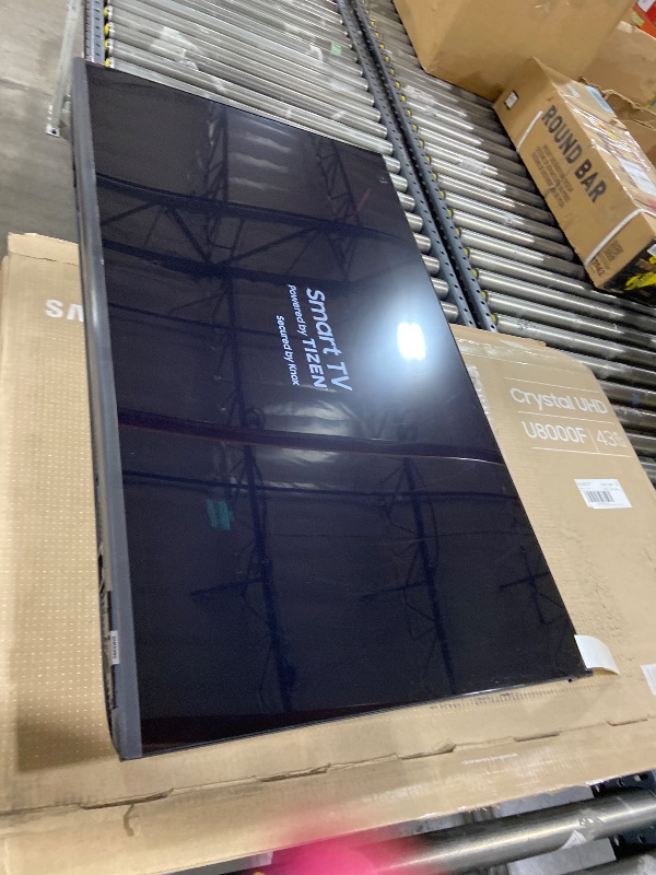 Photo 1 of Samsung 43-Inch Class Crystal UHD U8000F 4K Smart TV (2025 Model) Endless Free Content, Crystal Processor 4K, MetalStream Design, Knox Security, Alexa Built-in