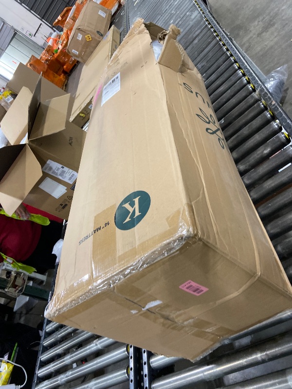 Photo 1 of Zinus Lumbar+ Premium 14 Inch Memory Foam Mattress, Lumbar Support, Targeted Pressure Relief, Cooling Gel and Green Tea, Cool-to-The-Touch Cover, Medium Firm Feel, CertiPUR US Certified, King