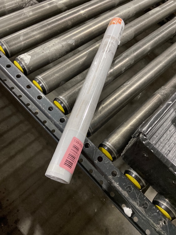 Photo 1 of LUTE Window Privacy Film, Frosted Glass Window Film for Bathroom, Static Cling Removable Heat Control Glass Coverings, Non Adhesive Opaque Door Sticker for Home Office (Pure, 17.5" x 118.1")