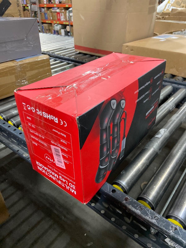 Photo 1 of pryfey Leg Massager with Heat and Compression, Foot Massager for Circulation and Pain Relief