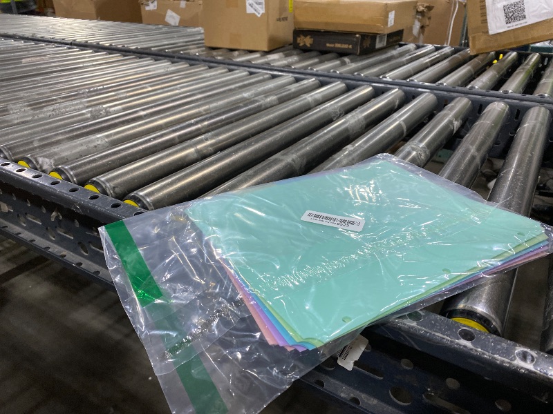 Photo 1 of ?5 Tabs Dividers with Pockets for 3 Ring Binder, 5 Count Binder Dividers for US Letter Size, Tabbed Dividers for School, Office, and Home Organization, 5 Pastel Colors (1)?