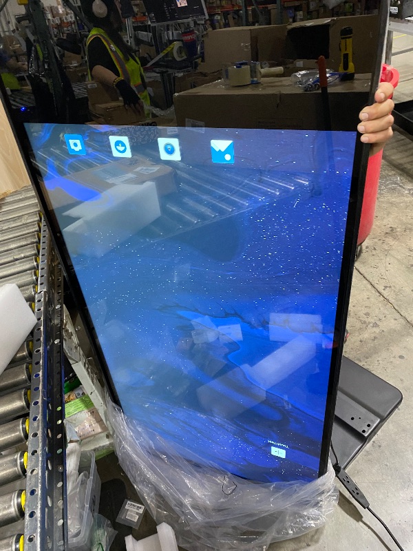 Photo 1 of Outdoor Digital Signage, Floor Standing Kiosk IP65 Waterproof Display with WiFi HDMI/USB Input, 3000nits High Brightness Commercial Totem for Retail Stores, Subway, Restaurants 55 Inch
