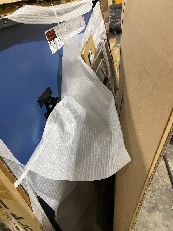 Photo 1 of JOOLA Inside - Professional MDF Indoor Table Tennis Table with Quick Clamp Ping Pong Net and Post Set - 10 Minute Easy Assembly - Ping Pong Table with Single Player Playback Mode